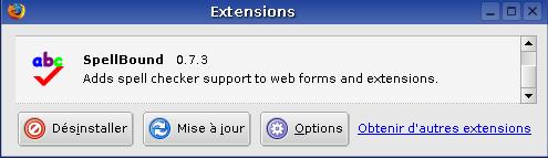 image extension-dictionnaire-spellchecker-firefox